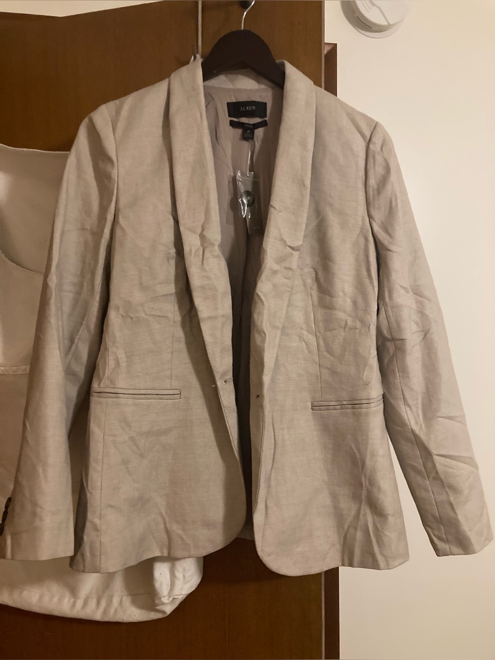 J. Crew Parke Blazer In Stretch Linen Size 6